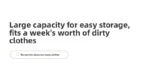 Foldable Fabric Laundry Basket Home Use Dirty Clothes Hamper Toy Storage Basket Wash Tub Bedroom Utility Storage Basket - Image 28