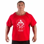 Men's T Shirts Fitness Men Bodybuilding  Shirt Batwing Sleeve Rag shirt Gym Fitness Muscle Running T shirt - Image 19