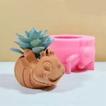 Multipurpose Handmade Decoration with Pamdas Silicone Mold Portable Craft Supplies for Flower Vases and Penholder X3UD - Image 2