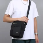 Men Crossbody Bag Single Shoulder Bags Big Capacity Storage Bag Fashion Multi-Pockets Business Crossbody Bags - Image 28