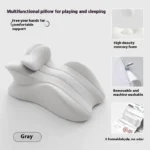 Bedside Bed Multifunctional Lying Pillow Prone Reading Cushion Pillow Phone Lying Down Sleeping Artifact Pillow Cushion - Image 12