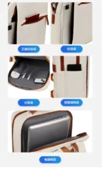Women's Backpack New Waterproof Oxford Business Laptop Bags Men's Travel Backpacks Large Capacity Student School Bag - Image 21