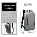 Heroic Knight Men Business Backpack Multifunction Slim Laptop Bags For Women outdoors Waterproof pack Aesthetic Backpack Design - Image 9