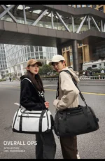 Travel Bag with Logo Large Capacity Short Distance Luggage Bag With Printed Name Custom Fitness Bag Sports Training Bag DIY - Image 13