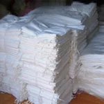 Pure Cotton White Bed Sheet Cover Protector Single Double Person Hotel Hospital Beauty Bedding Supplies Single Piece