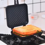Frying Pan Sandwich Pan Mold Non-stick Double-sided Frying Pan Household Breakfast Egg Pan Waffle Sandwich Maker - Image 5