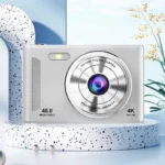 4k High-definition Pixel Portable Digital Camera with Front and Rear Dual Cameras Autofocus Entry-level Camera Selfie with Flash - Image 6