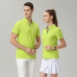 Polo shirt custom printed LOGO pattern lapel 2023 summer business leisure multi-style breathable company group diy embroidery - Image 4
