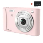 4K Vlogging Travel Front-facing Digital Camera A15 Portable High Definition 1080P Photography Travel Selfie Cam 44MP Resolution - Image 9