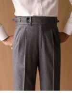 Business Pants Men Social Trousers Office-trouser Retro Gentlemen Italian Naples Casual Suit Pant Men Straight Dress Pants 2024 - Image 28