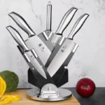 All steel knife set kitchen home professional chef knife knife with spatula spoon cooking tool combination, kitchen accessories - Image 7