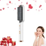 Electric Hair Straightener Brush, Durable Straightening Comb, Multi-use Styling Tool for Home & Salon Hairdressing Use.