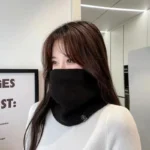 Fashion Women Knitted Scarf Solid Cashmer Like Winter Snood Scarves Lady Warm Thick Unisex Men Neck Scarfs Ring - Image 3