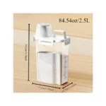 2.5L Covered Moisture-proof Sealed Storage Container - Used for Grain, Nut, Flour, Rice Food Storage Boxes - Image 12