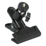 Camera Clip Professional Photography Accessories Camera Clamp Mount Flash Holder with 360 Swivel Ball-Head Threaded Screw - Image 7