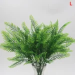 Artificial Plants Fake Leaf Foliage Bush Home Office Garden Wedding Decors - Image 11