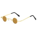 Vintage Sunglasses Round Steampunk Sunglasses Round Metal Frame Small Round Sunglasses Gothic Sunglasses Hippy Glasses - Image 16