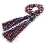 Decorated 160cm Dress Waistband Tassle Woven Rope Tassles Belts Waist Rope Waist Chain Braided Belts