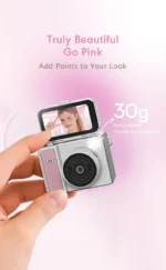 2.4K Digital Camera for Photography and Video,  Vlogging Camera with 180° Flip Screen, Retro Portable Selfie Camera, Compact - Image 9