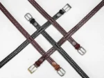 CHAOREN Leather Braided Belts for Mens Casual Woven Leather Belt for Dress Pants - Image 16