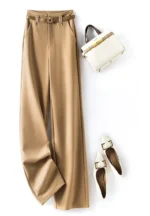 Dress Pants Work Office Long Women's Tailoring Female Trousers Casual Harajuku Slacks All Medium Y2k Streetwear Elastic One Size - Image 14