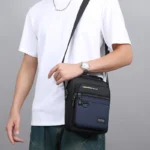 Men Crossbody Bag Single Shoulder Bags Big Capacity Storage Bag Fashion Multi-Pockets Business Crossbody Bags - Image 18