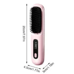 Hair Straightener Professional Quick Heated Electric Hot Comb Hair Straightener Personal Care Multifunctional Hairstyle Brush - Image 22