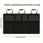 JFBONIN Car Seat Back Storage Hanging Bag SUV Car Waterproof Storage Storage Box Mesh Pocket Car Interior Supplies - Image 8
