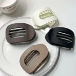 Hair Clips - Grip flat round hair clips with curved design for thick/thin hair - Image 6