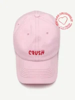 New Arrival Unisex Embroidery "crush" Baseball Caps Black Embroidered Initials Dad Hat 100% Cotton Baseball Caps for Four Season - Image 10