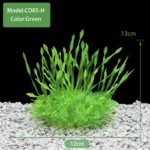 Artificial Underwater Plastic Plants Aquarium Fish Tank Aquatic Fake Shrub Green Weeds Water Grass Viewing Simulation Decoration - Image 14