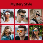 Square Sunglasses for Women Men Brand Designer Vintage Random Model Trendy Glasses Gradient Party Shades Eyewear UV400 - Image 3
