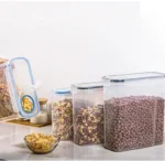 Food Storage Containers with Lids Stackable Treat Box Containers for Kitchen Pantry Organization Containers for Rice Dispenser - Image 14
