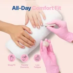 20/100pcs Nitrile Gloves, Cleaning Gloves, Dishwashing Gloves, Household Cleaning Gloves, Disposable Nitrile Gloves, Black Gloves Disposable Nitrile Gloves Household Nitrile Gloves Powder-Free Nitrile Gloves Touchscreen Compatible Gloves - Image 18