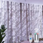 Christmas Lights LED Fairy String Curtain Lights 8 Mode Remote USB Festoon Christmas Decor For Home Holiday New Year Lamp - Image 7