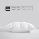 Comfortable Pillows for Sleeping 5-star Hotel Pillow Three-dimensional Soft Bilateral Washed Solid Color Pillow Sleeping Pillows - Image 7