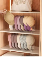 Hat Stand for Baseball Caps No Install Acrylic Hat Organizer for 7 Baseball Caps Hat Racks for Baseball Caps Display Organizer - Image 15