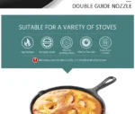 Cast Iron Frying Pan,14/16/20cm Non-stick Skillet Kitchen Fry Pot Breakfast Pan Omelette Pancake Pot Induction Cooking Cookware - Image 15