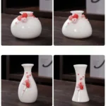 Handmade Flower Vases Ceramic Hydroponic Mini Flower Inserted Dry Flower Fragrance Bottle Home Decorations Floreros Vintage - Image 18