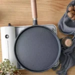 Uncoated Cast Iron Frying Pan Non Stick Multi Purpose Griddle For Pancakes Pizza Baking Stove Top Cooking Tool Anti Oil Spill - Image 3