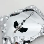 Retro Mobile Phone Straps Charm Cross Angel Wings Keychain Lanyard For iPhone Case Camera Bags Decoration Women Gift - Image 5