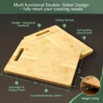 Wooden Cutting Board Kitchen Cutting Board For Meat Totally Bamboo Food Cutting Table Thickened Fruit Vegetables Chopping Panel - Image 5