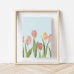 Easter Ribbit Wall Art | Easter Decorations | Happy Easter Sign | Easter Egg Art | Spring Wall Art | Easter Art Bunny Wall Art - Image 5