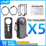 Accessories Set for Insta360 X3 X4 X5 Lens Guard Screen Protector Storage Bag Silicone Case Lens Cap Protective Frame Insta 360 - Image 14