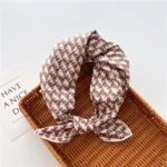 Floral Polka Dot Square Scarf Cotton Scarves Headband Headscarf Decoration Women Flower Kerchief Neckerchief Head Wrap Bandanas - Image 63