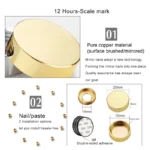 Spain Large Wall Clock Modern Design Metal Luxury Wall Watches Clocks DIY Home Decor Silent Living Room Orologi Da Parete Gift - Image 19