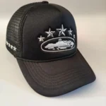 Fashionable and simple star-embroidered sponge baseball caps, men's and women's outdoor sports event mesh baseball caps - Image 10