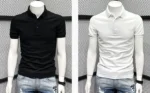 Polo Men's T-shirt Slim Fit Clothes Streetwear Top Embroidery Print With Collar Man Tee Shirts Graphic White Vintage Hot S - Image 15