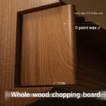 Wooden Cutting Board Double-sided solid wood Butcher Block made of rosewood,Heavy Duty Wooden Chopping Board cutting board - Image 2