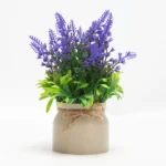 Artificial Small Plants with Pot Fake Plant for Home Living Room Bedroom Entrance Cabinet Office Tabletop Windowsill Decoration - Image 9